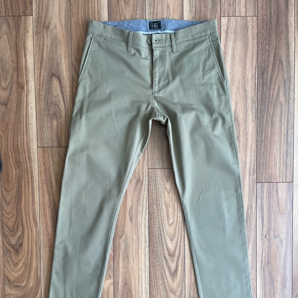 Jcrew 484 Slim-fit Stretch Chino Pants